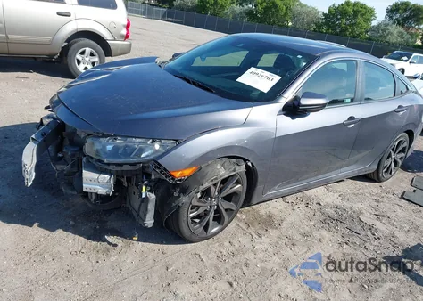 2019 Honda Civic Sport from USA, damaged, VIN 2HGFC2F82KH570253